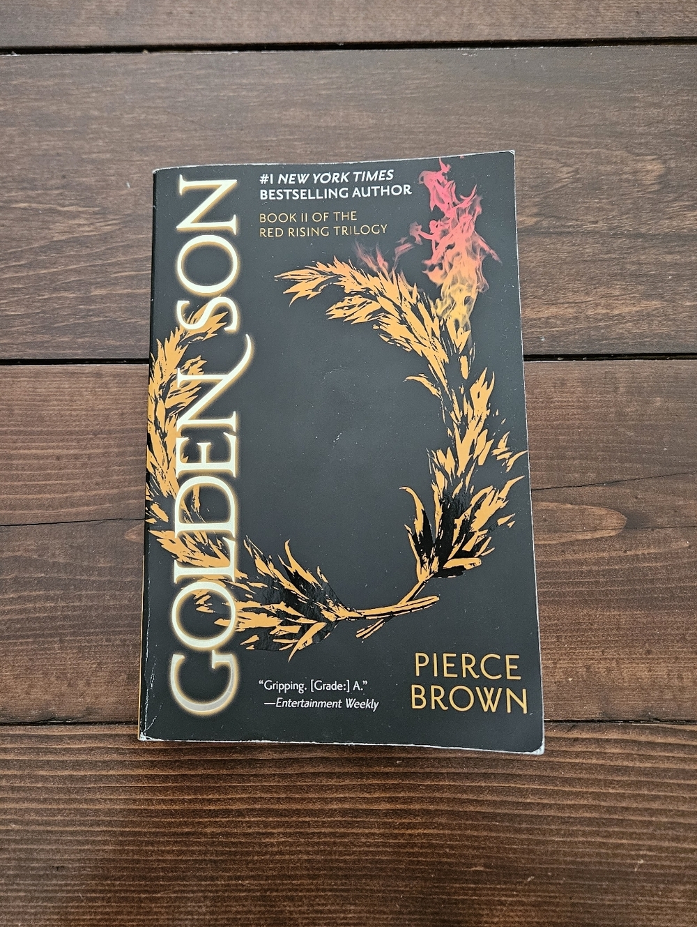 Golden Son by Pierce Brown Paperback Red Rising Saga #2